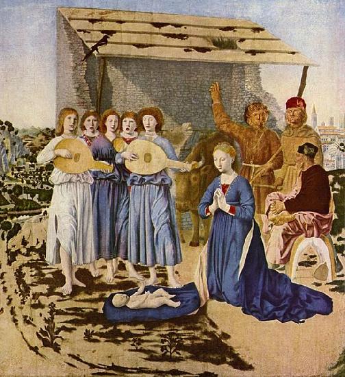 Piero della Francesca Geburt Christi oil painting picture